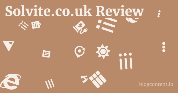 Solvite.co.uk Review 1 by Partners