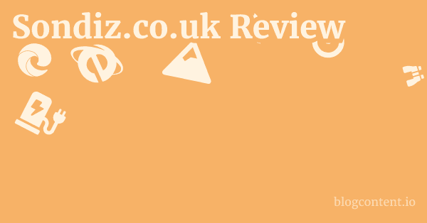 Sondiz.co.uk Review 1 by Partners