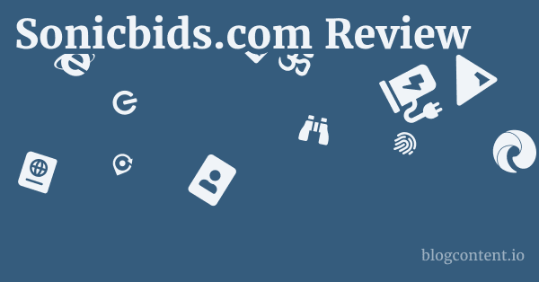 Sonicbids.com Review 1 by Partners