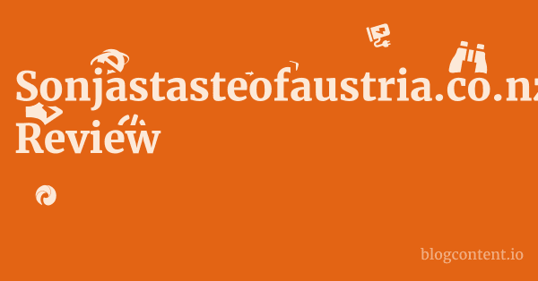 Sonjastasteofaustria.co.nz Review 1 by Partners