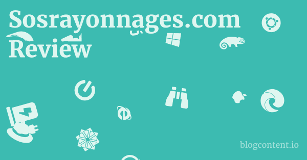 Sosrayonnages.com Review 1 by Partners