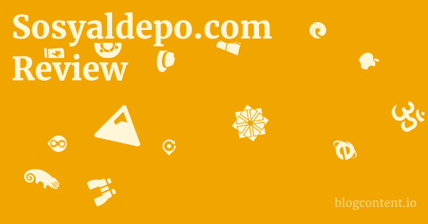 Sosyaldepo.com Review