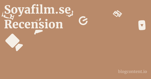 Soyafilm.se Recension 1 by Partners