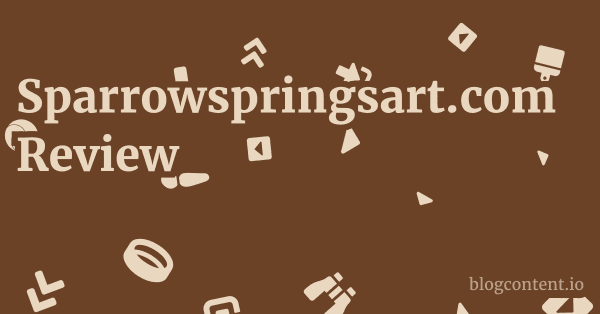 Sparrowspringsart.com Review 1 by Partners