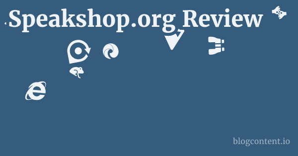 Speakshop.org Review 1 by Partners