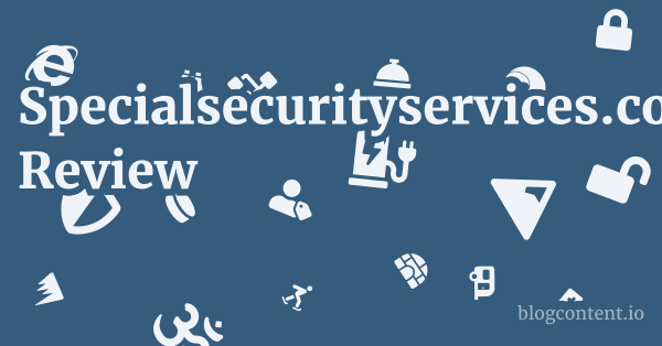 Specialsecurityservices.com Review 1 by Partners