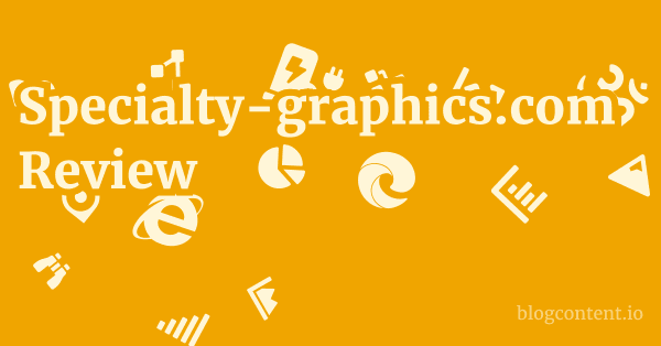 Specialty-graphics.com Review 1 by Partners