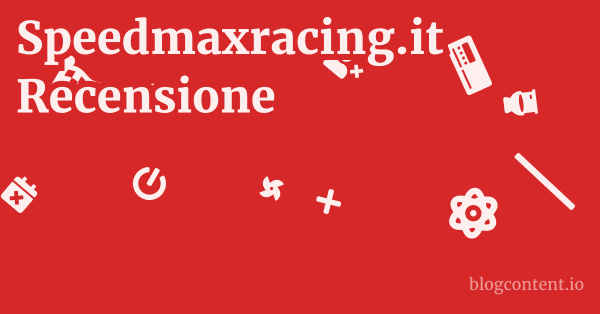 Speedmaxracing.it Recensione 1 by Partners