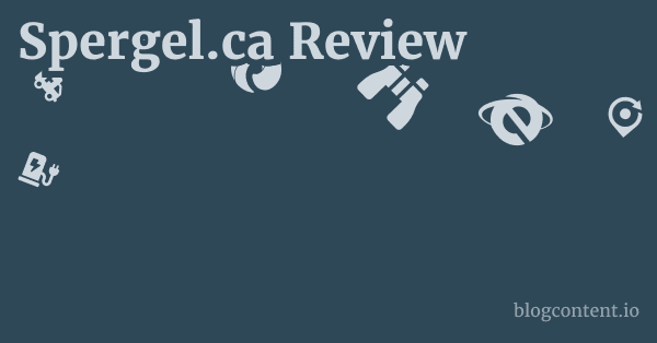 Spergel.ca Review 1 by Partners