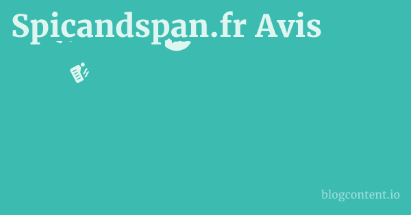 spicandspan.fr vs. Concurrents majeurs 1 by Partners