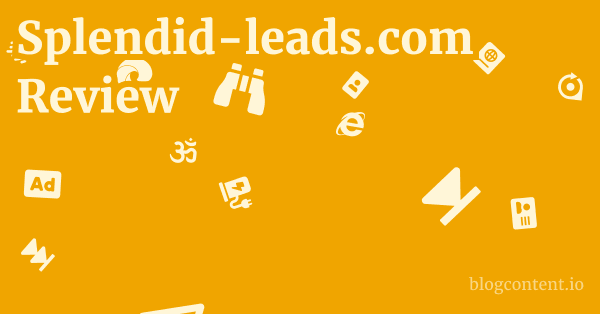 Splendid-leads.com Review 1 by Partners