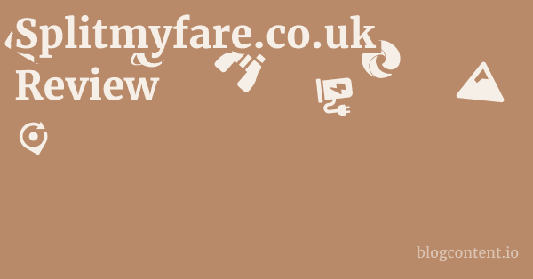 Splitmyfare.co.uk Review 1 by Partners