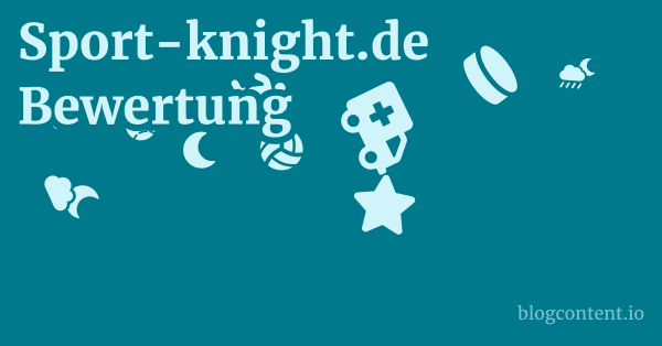 Sport-knight.de Bewertung 1 by Partners