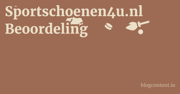 Sportschoenen4u.nl Beoordeling 1 by Partners