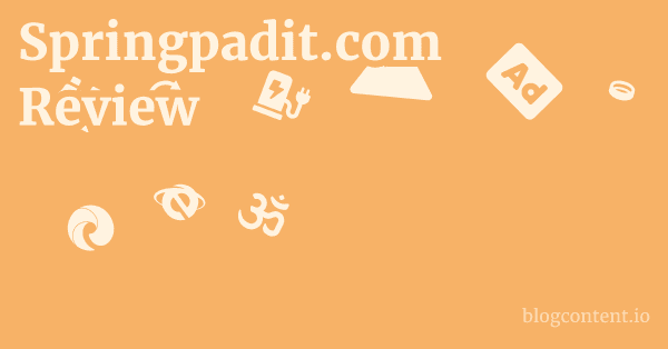 Springpadit.com Review 1 by Partners
