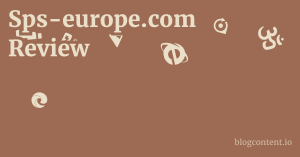 Sps-europe.com Review 1 by Partners