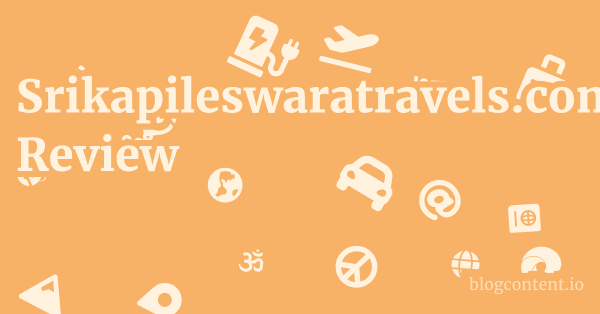 Srikapileswaratravels.com Review 1 by Partners