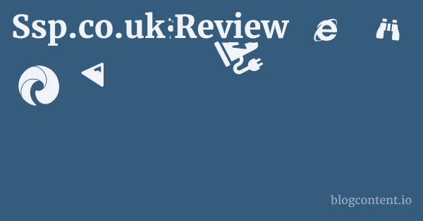 Ssp.co.uk Review 1 by Partners