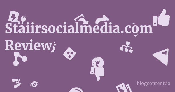 Staiirsocialmedia.com Review 1 by Partners