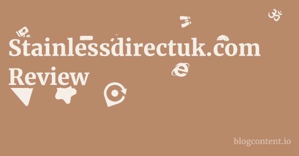 Stainlessdirectuk.com Review 1 by Partners