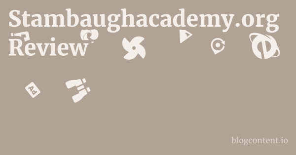 Stambaughacademy.org Review 1 by Partners