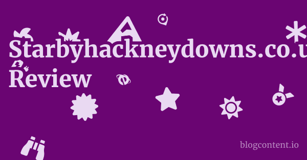 Starbyhackneydowns.co.uk Review 1 by Partners