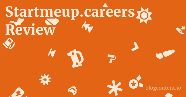 Startmeup.careers Review 1 by Partners