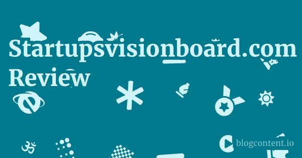 Startupsvisionboard.com Review 1 by Partners