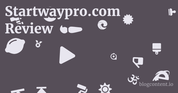 Startwaypro.com Review 1 by Partners