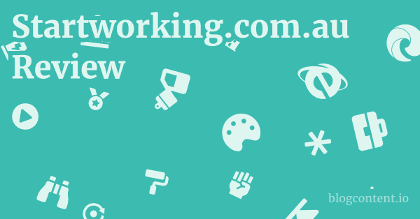Startworking.com.au Review 1 by Partners