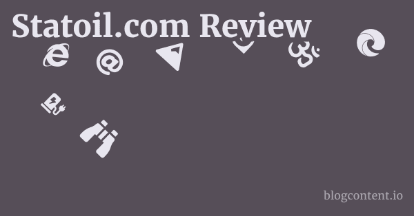 Statoil.com Review 1 by Partners