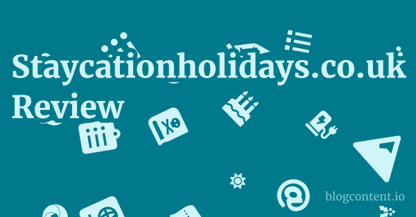 Staycationholidays.co.uk Review 1 by Partners