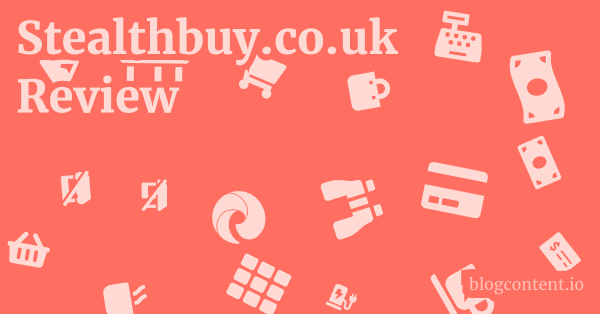 Stealthbuy.co.uk Review 1 by Partners