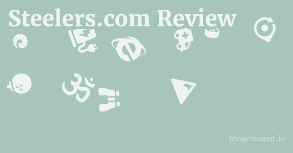 Steelers.com Review 1 by Partners