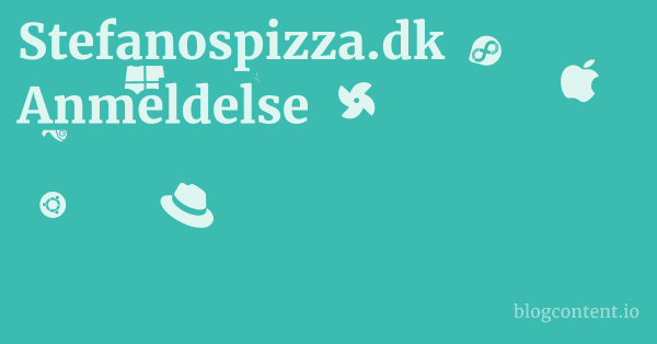 Stefanospizza.dk Anmeldelse 1 by Partners