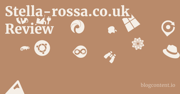 Stella-rossa.co.uk Review 1 by Partners