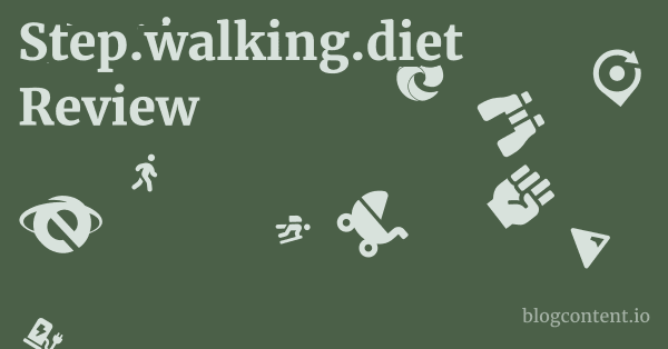 Step.walking.diet Review 1 by Partners