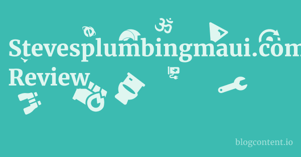 Stevesplumbingmaui.com Review 1 by Partners