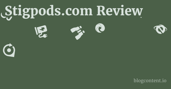 Stigpods.com Review 1 by Partners