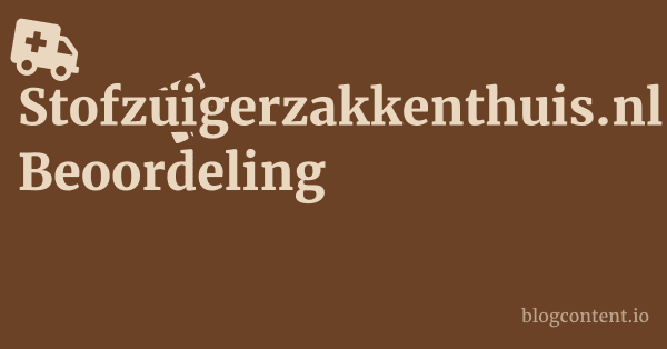Stofzuigerzakkenthuis.nl Beoordeling