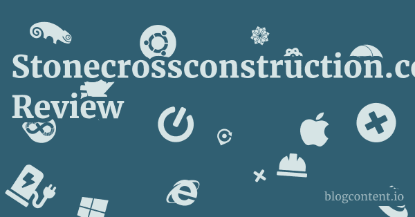 Stonecrossconstruction.co.uk Review 1 by Partners