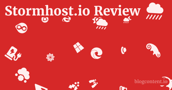 Stormhost.io Review