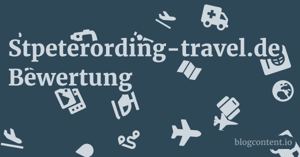 Stpeterording-travel.de Bewertung 1 by Partners
