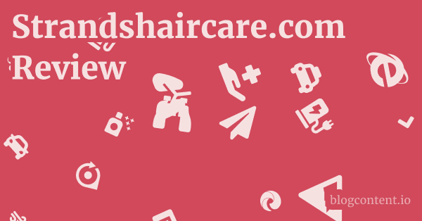 Strandshaircare.com Review 1 by Partners