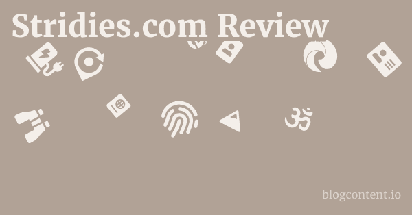Stridies.com Review 1 by Partners