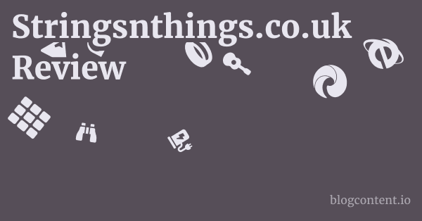 Stringsnthings.co.uk Review 1 by Partners