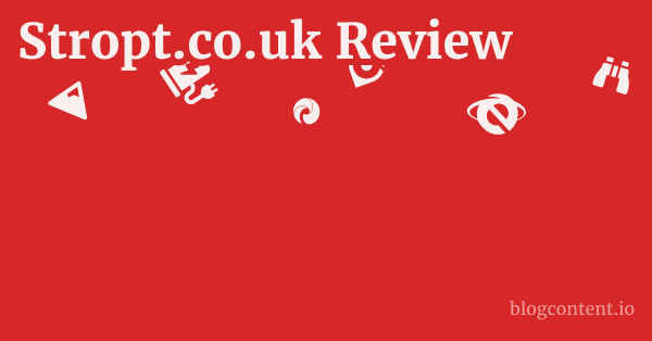 Stropt.co.uk Review 1 by Partners