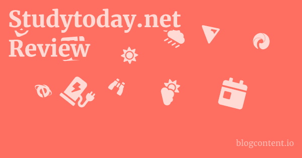 Studytoday.net Review 1 by Partners