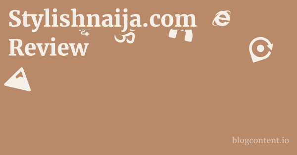 Stylishnaija.com Review 1 by Partners