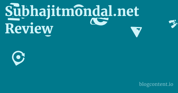 Subhajitmondal.net Review 1 by Partners